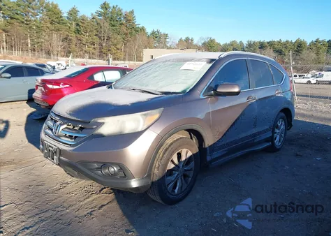 2013 Honda Cr-V Ex-L z USA, uszkodzony, nr VIN 5J6RM4H75DL026127